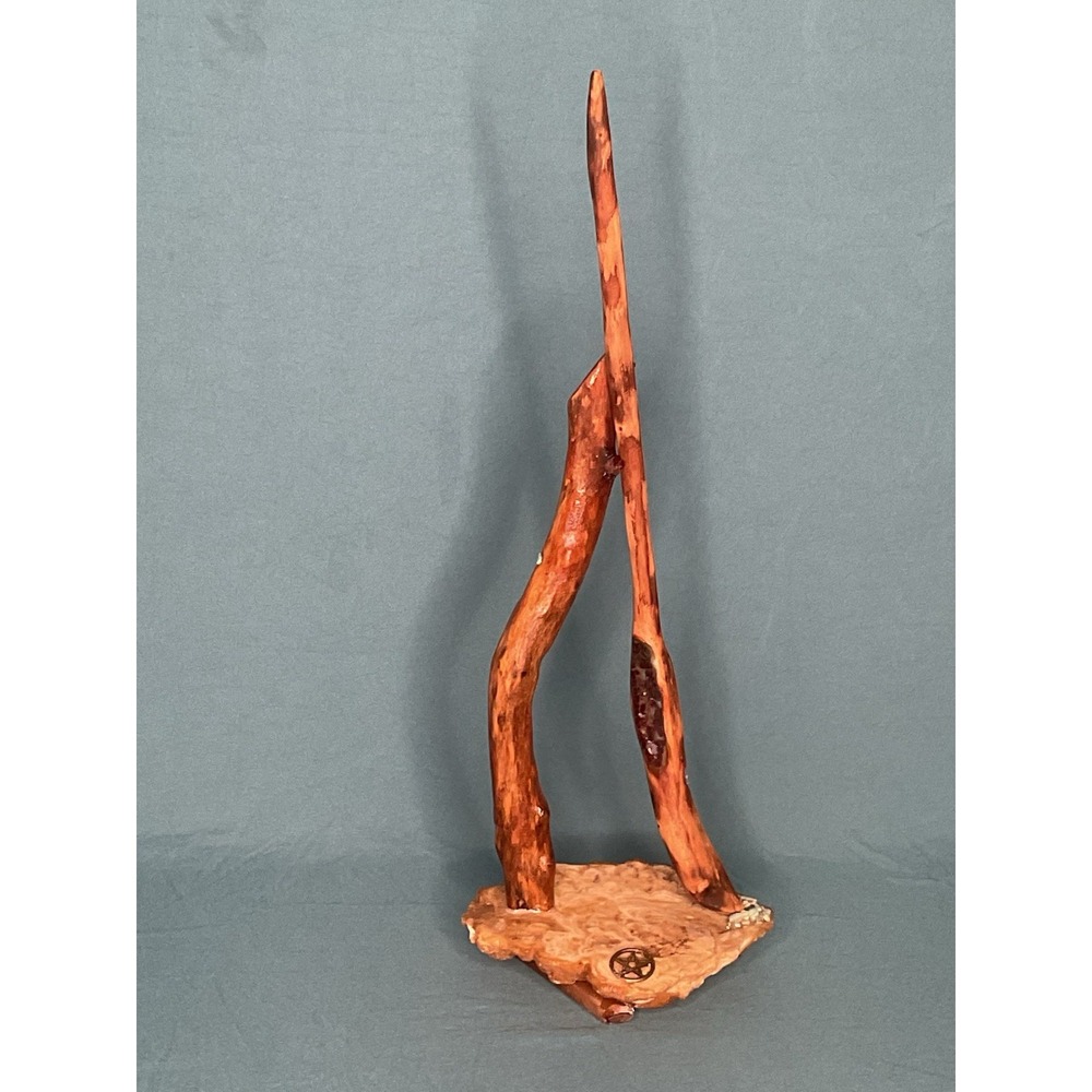 Handmade Oak Wood Magic Wand - No Base Included, Natural Rustic Wand